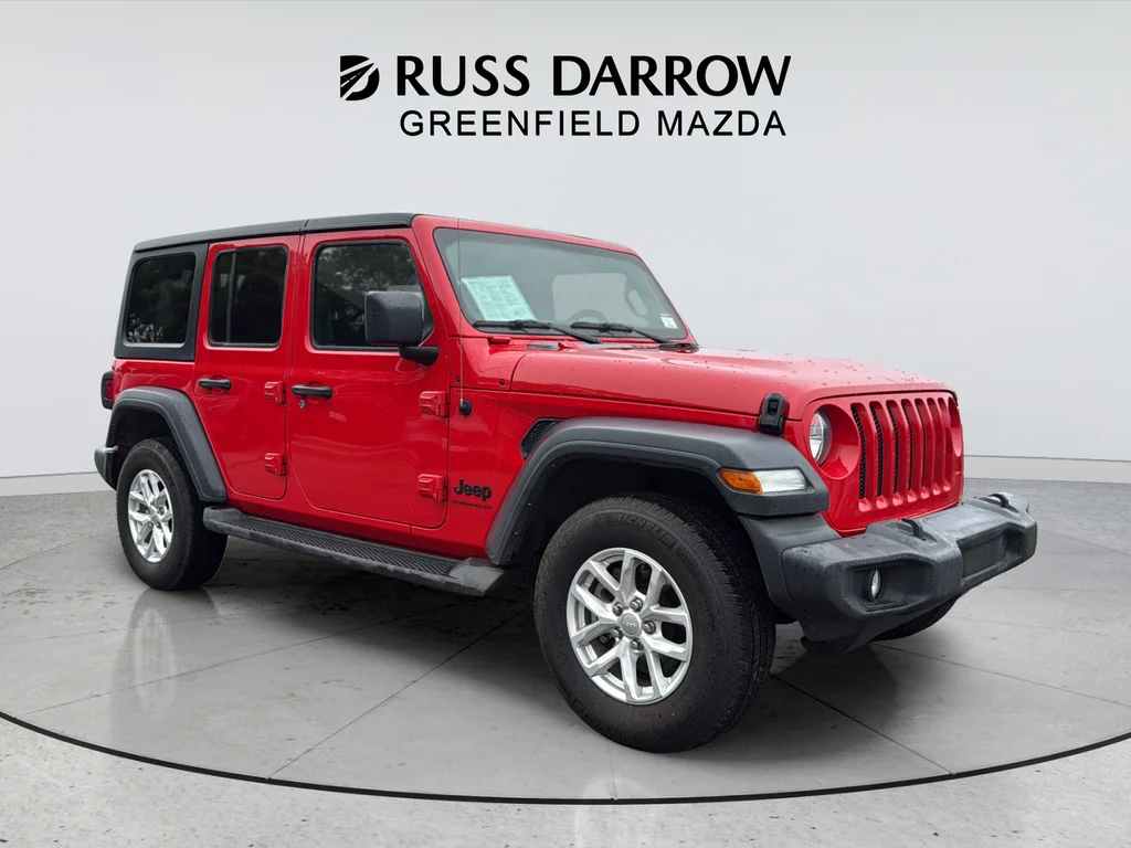 Used 2023 Red Jeep Sport S image 7