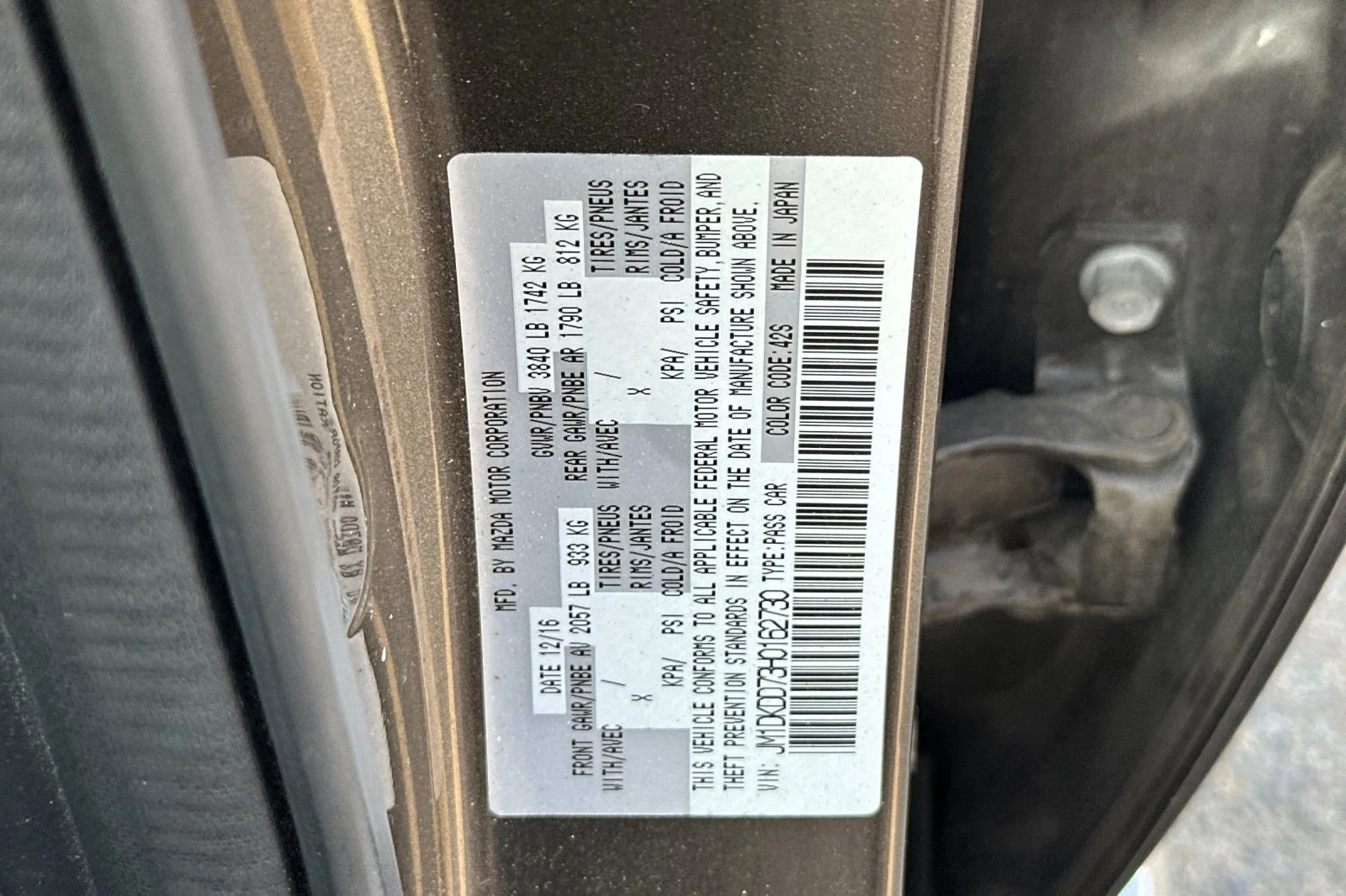 Used 2017 Silver Mazda Grand Touring image 28