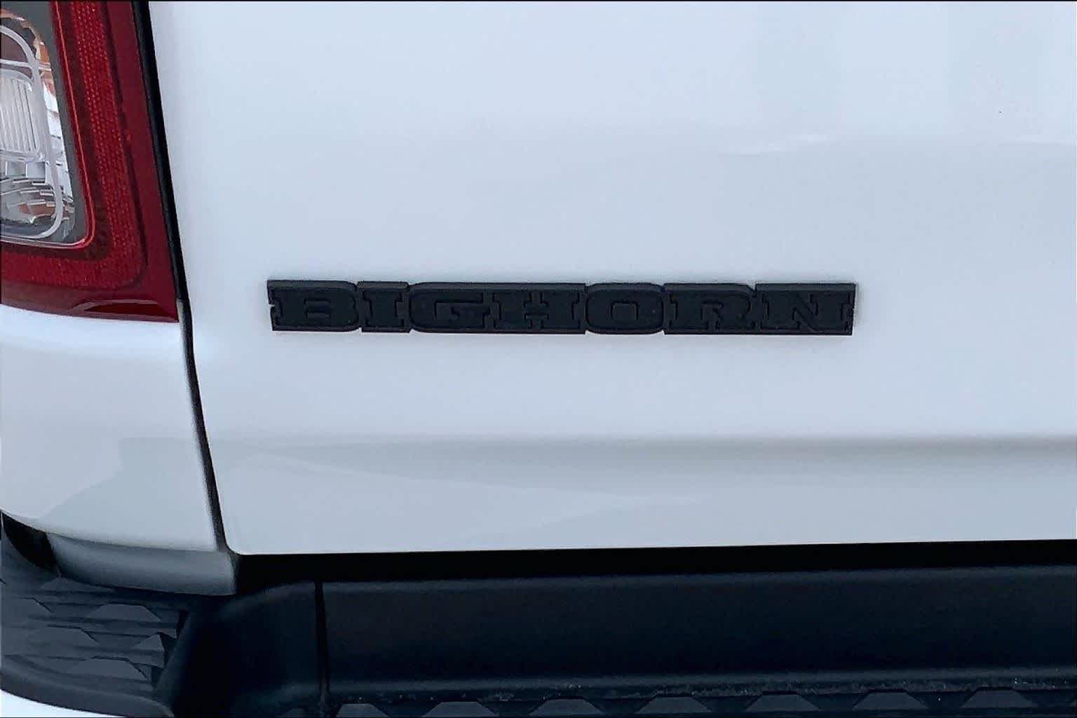 Used 2022 Bright White Clearcoat Ram Big Horn image 10