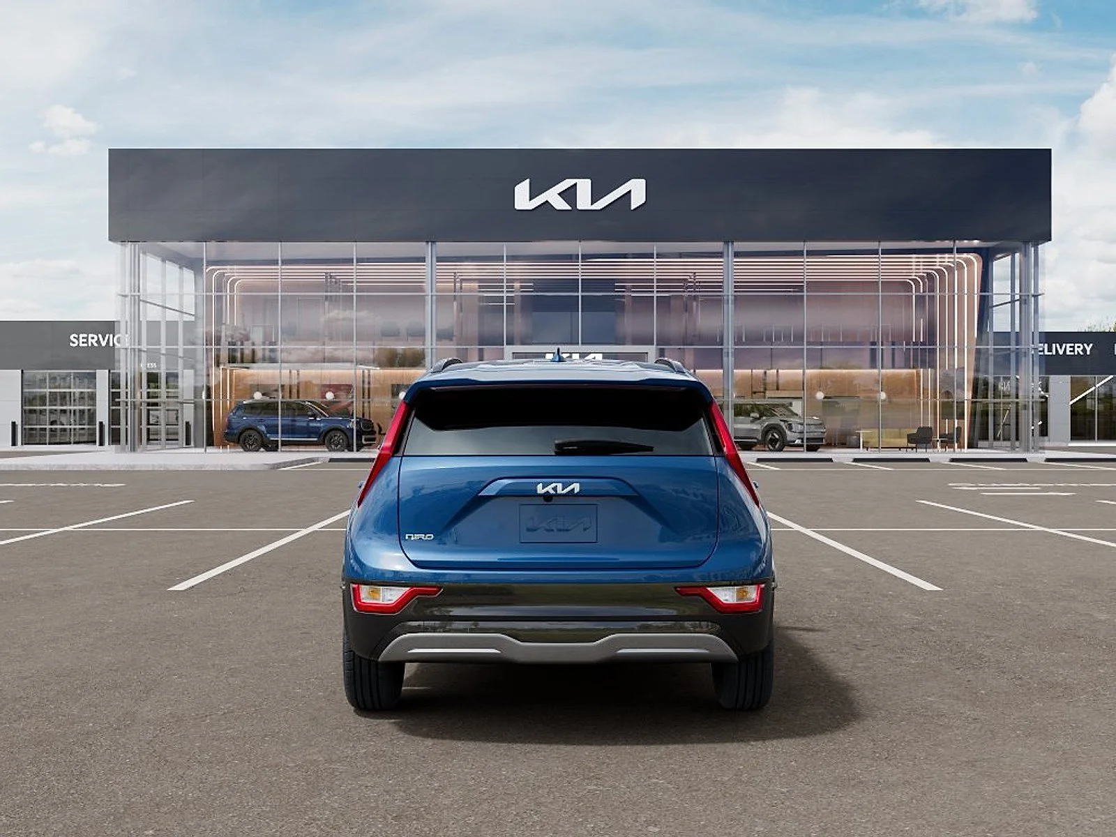 New 2026 Mineral Blue Kia WIND image 5