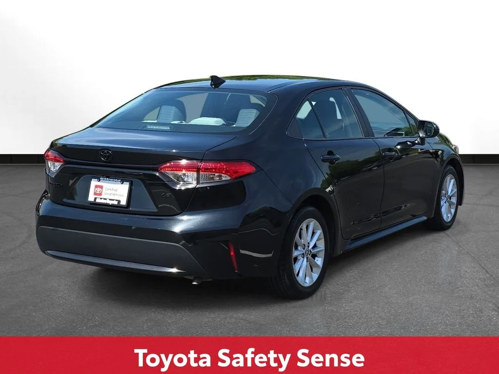 Certified Used 2020 Black Toyota LE image 7