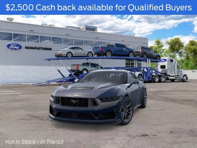 New 2026 Blue Ember Metallic Ford Dark Horse image 2