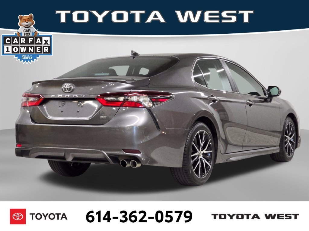 Used 2021 Gray Toyota SE image 7