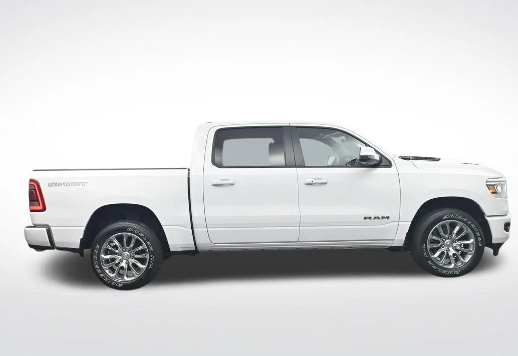 Used 2023 Bright White Clearcoat Ram Laramie image 4