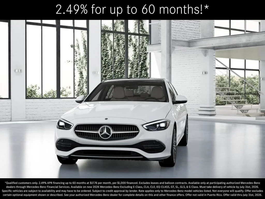 New 2026 Polar White Mercedes-Benz C 300 image 84
