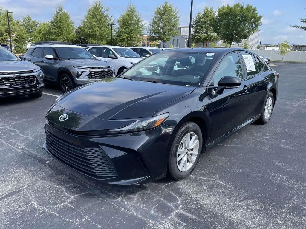 Used 2025 Black Toyota LE image 3