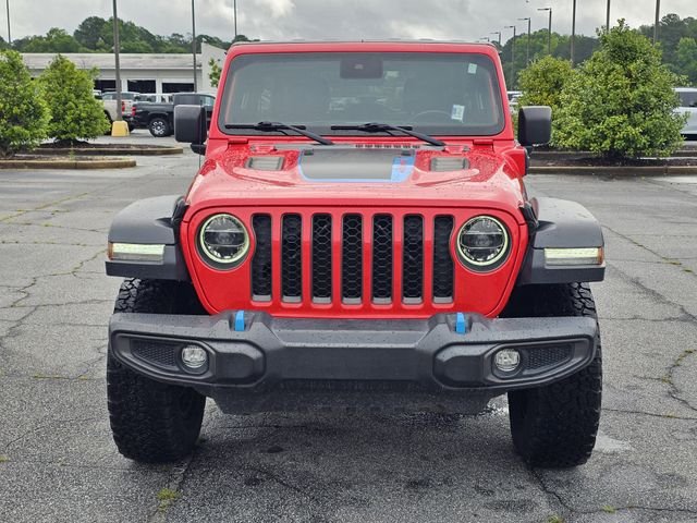Used 2022 Red Jeep Unlimited Rubicon 4xe image 3