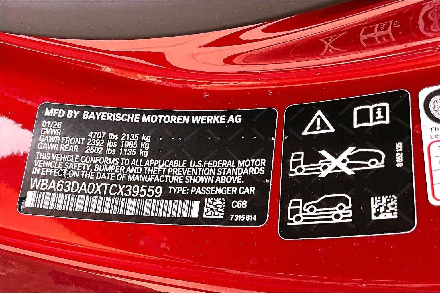 New 2026 Vegas Red Metallic BMW 430i xDrive image 17