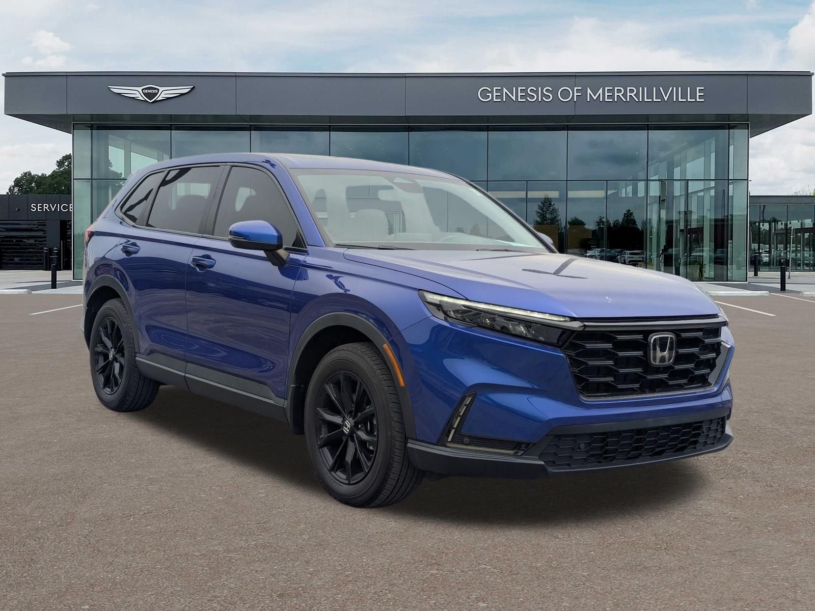 Used 2023 Blue Honda EX-L image 1