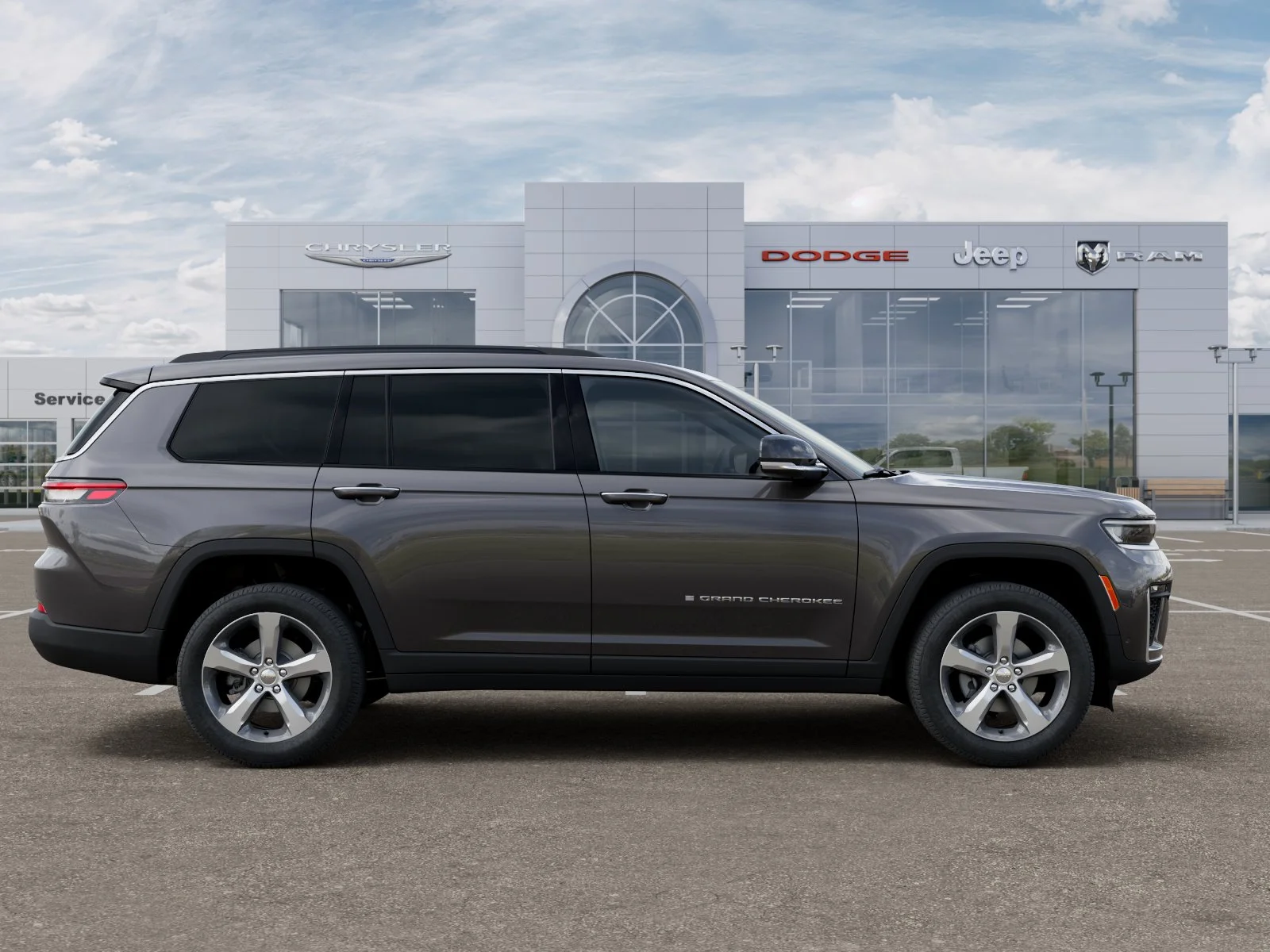 New 2026 Baltic Gray Metallic Clear-Coat Exterior Paint Jeep Limited image 52