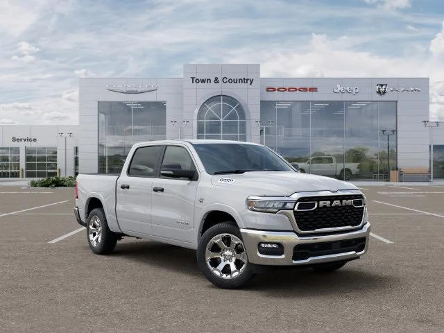 New 2026 Bright White Clear-Coat Exterior Paint RAM Big Horn/Lone Star image 5
