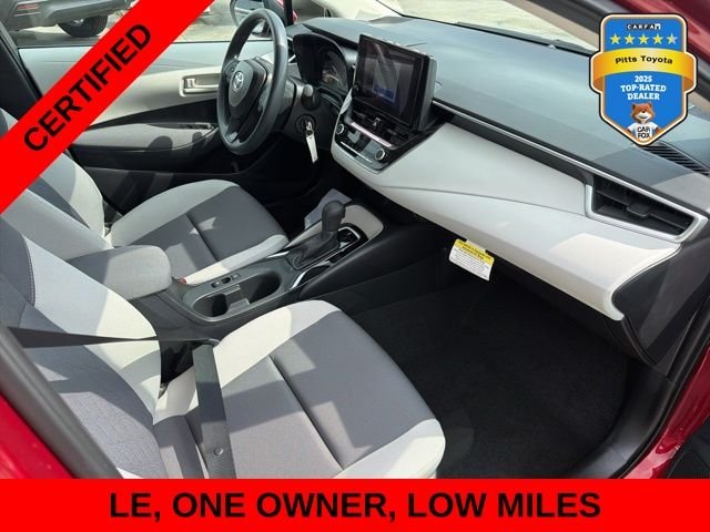 Certified Used 2024 Red Toyota LE image 10