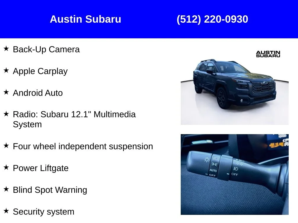 New 2026 Gray Subaru Premium image 9