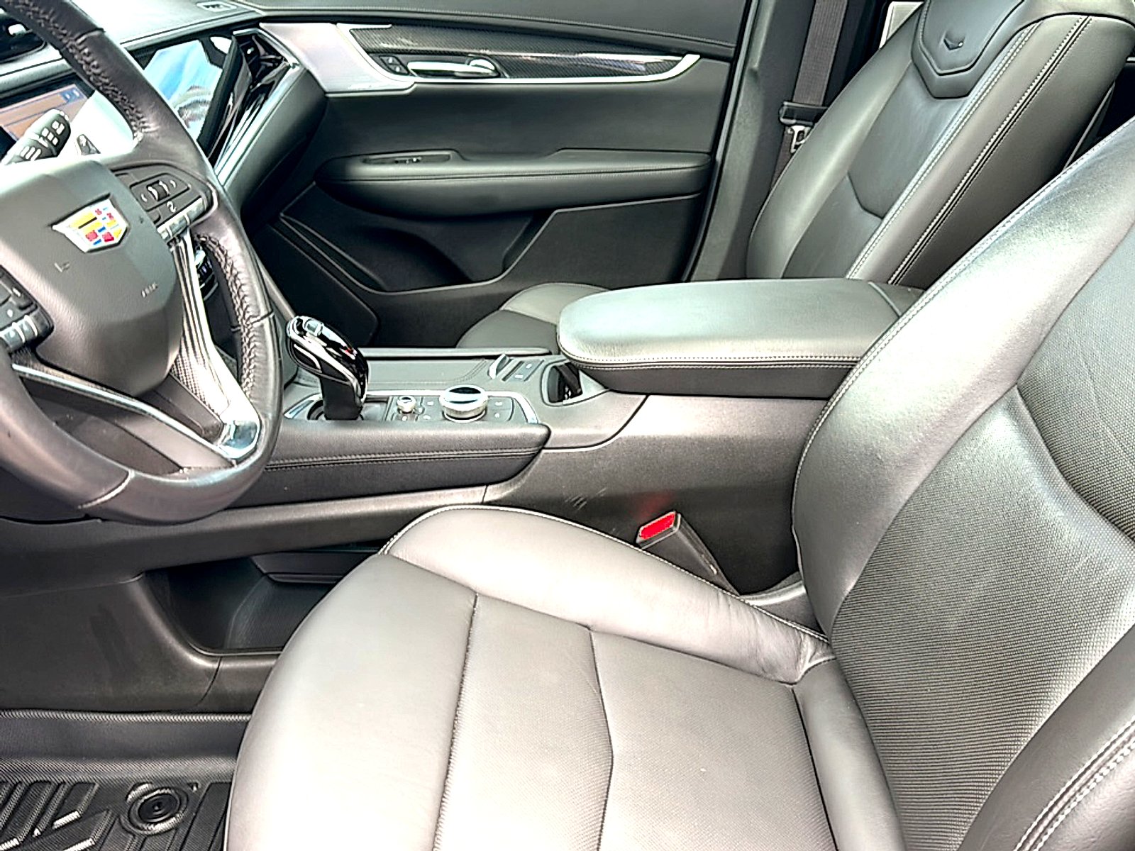 Used 2024 Argent Silver Metallic Cadillac AWD Sport image 13