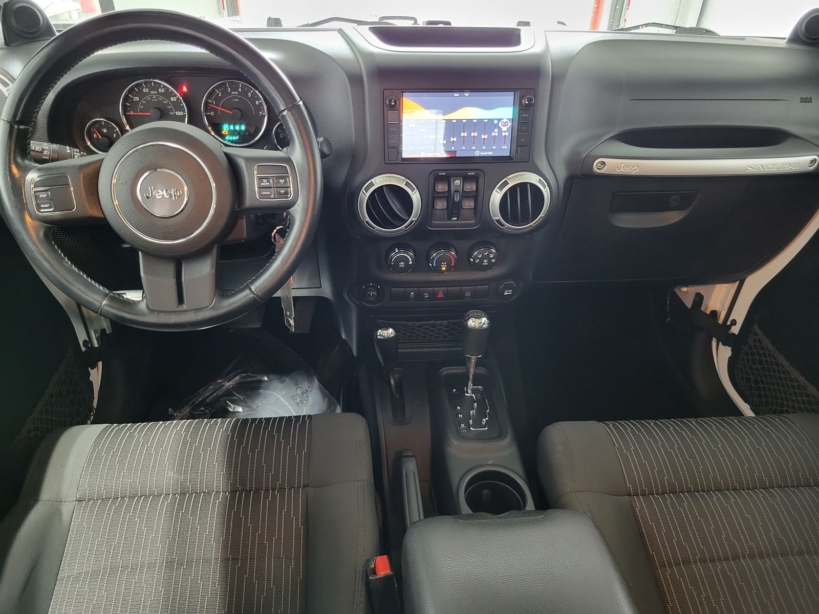 Used 2012 White Jeep Unlimited Sahara image 19
