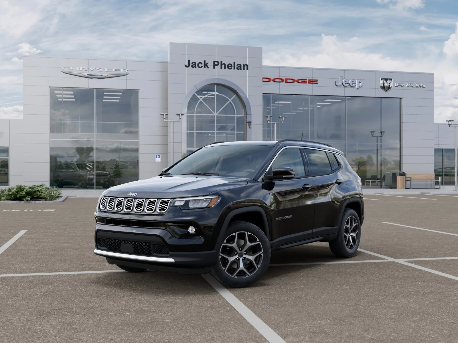 New 2026 Diamond Black Crystal Pearlcoat Jeep Limited image 27