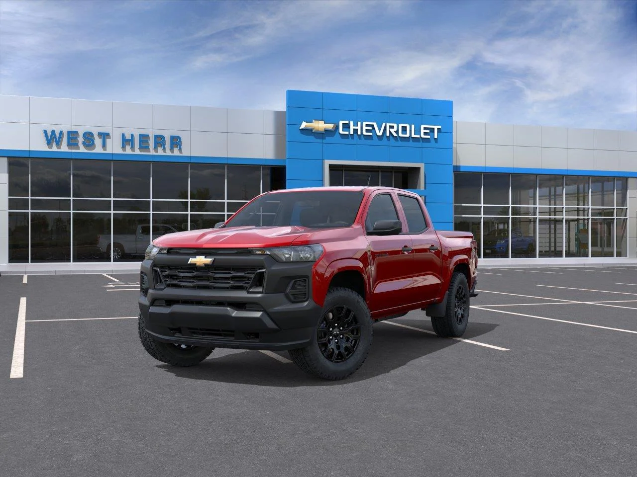 New 2026 Radiant Red Tintcoat Chevrolet WT image 8