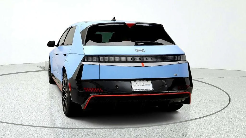 Used 2025 Performance Blue Matte Hyundai AWD image 6
