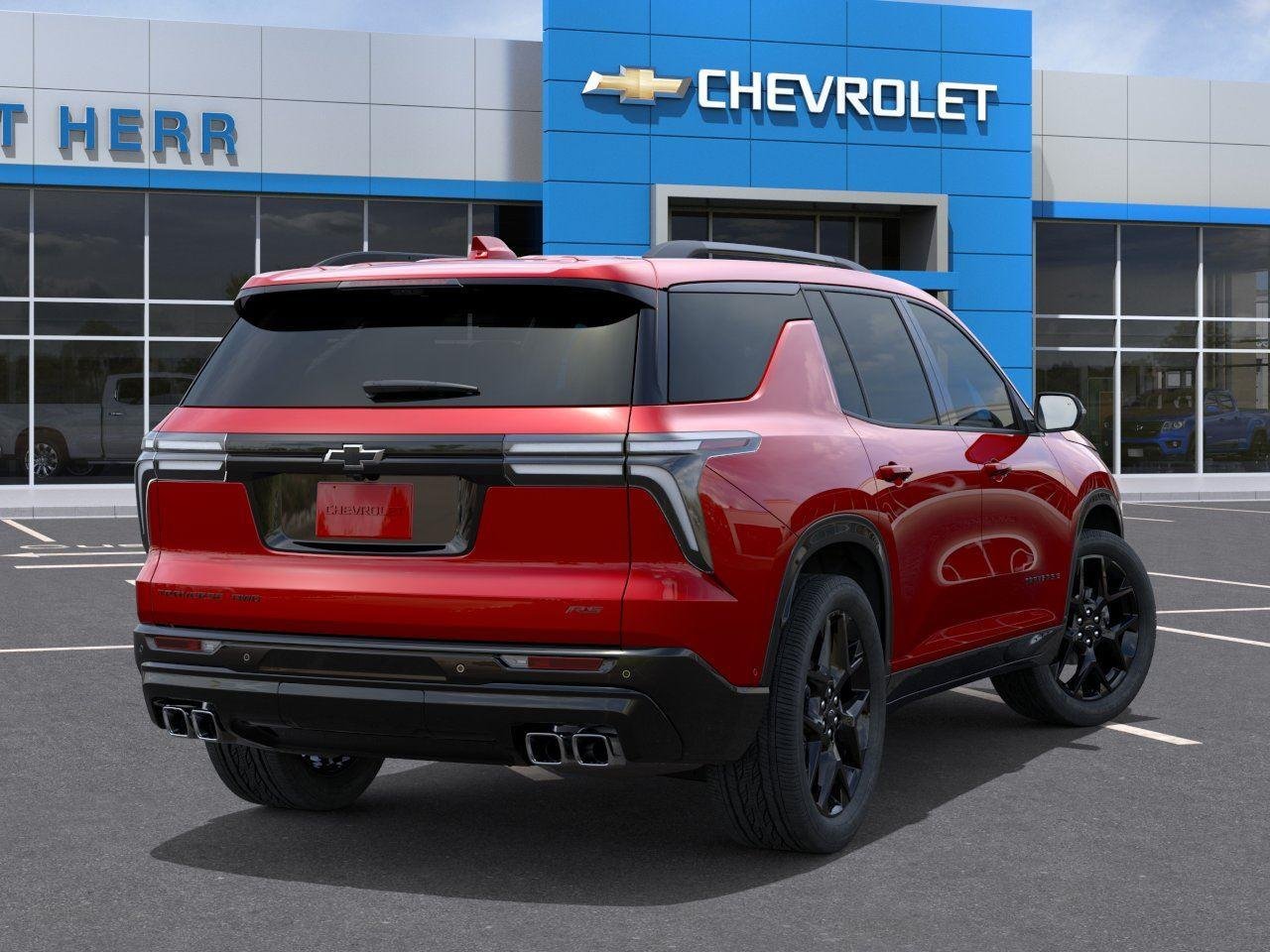 Used 2026 Radiant Red Tintcoat Chevrolet AWD RS image 4