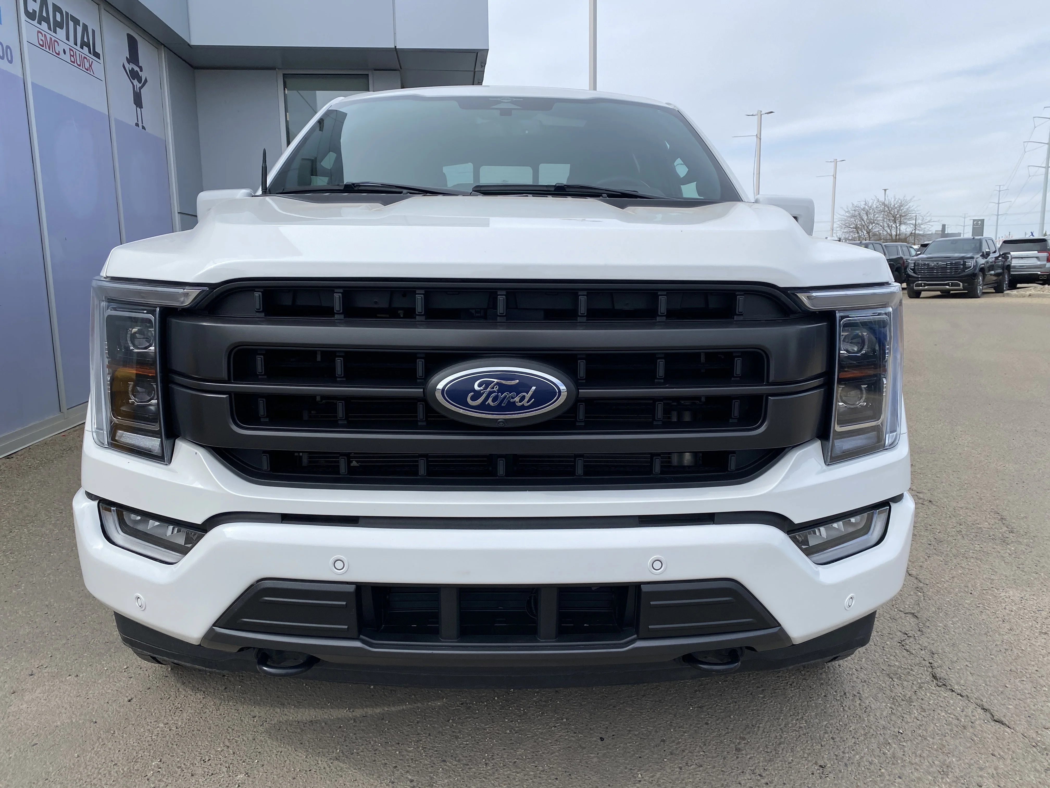 Used 2023 White Ford LARIAT * PANORAMIC SUNROOF * 360 CAMERA * image 7