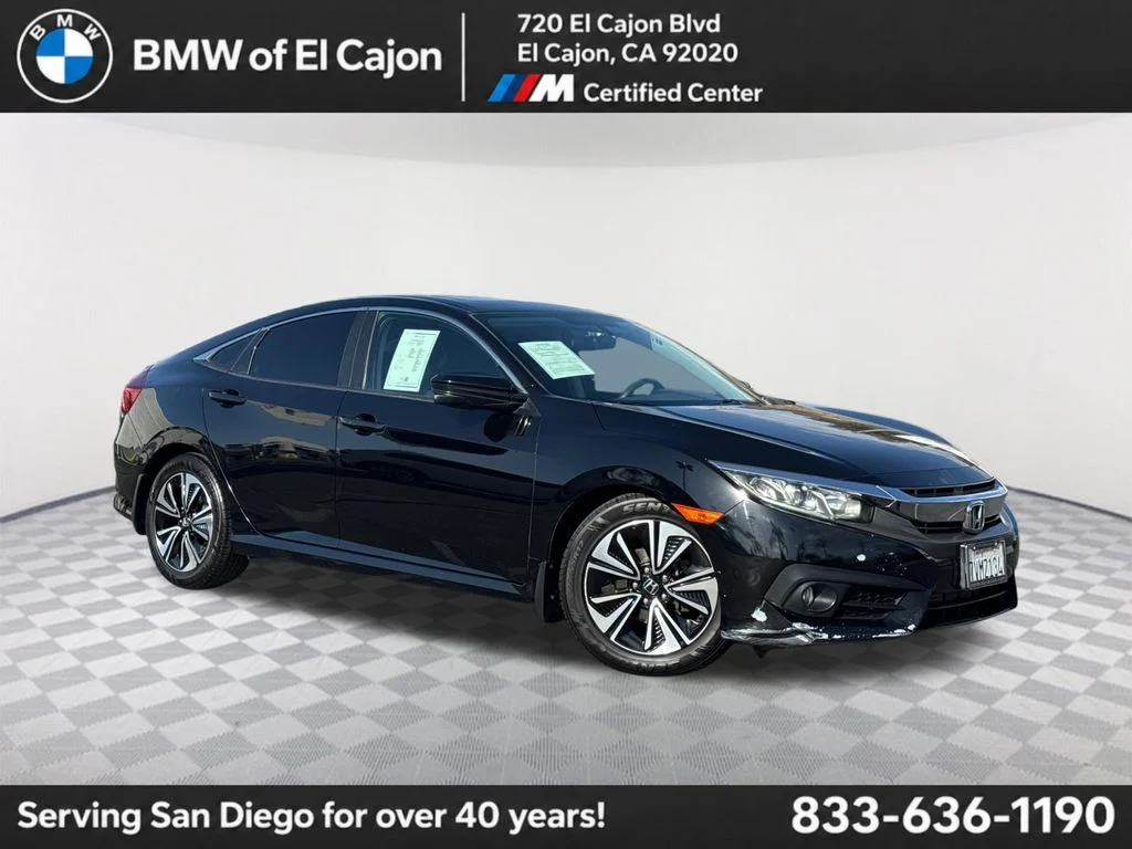Used 2016 Black Honda EX-T image 1