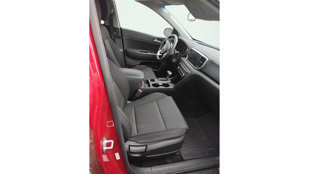 Used 2021 Red Kia LX image 10