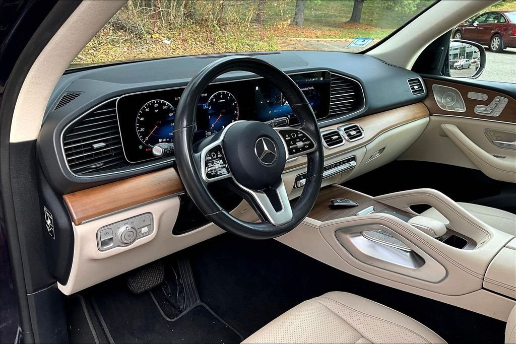 Certified Used 2022 Blue Mercedes-Benz GLE 350 image 13