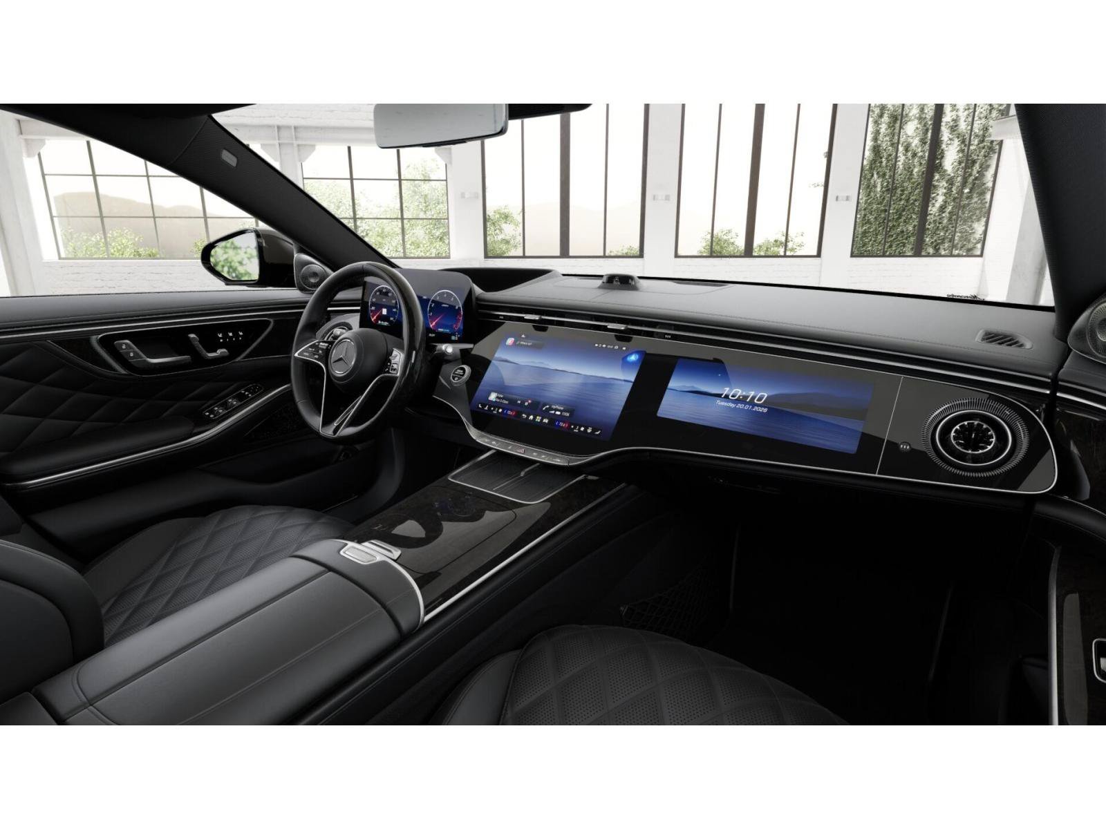 New 2027 Warm Grey Non-Metallic Mercedes-Benz S 580 image 10