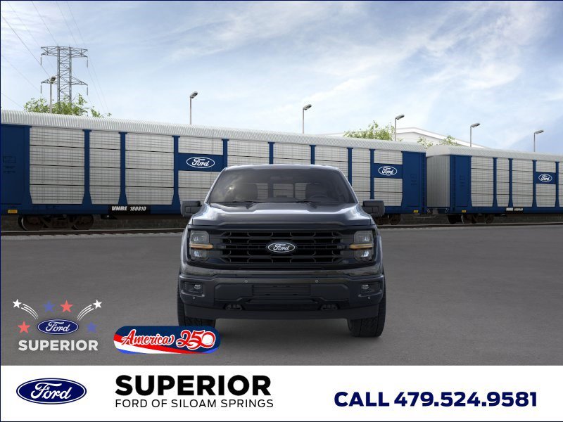 New 2026 Agate Black Metallic Ford XLT image 6