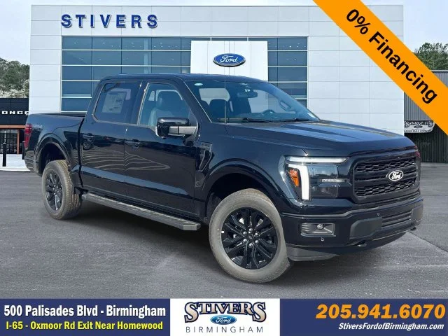 New 2026 Black Ford Lariat image 1