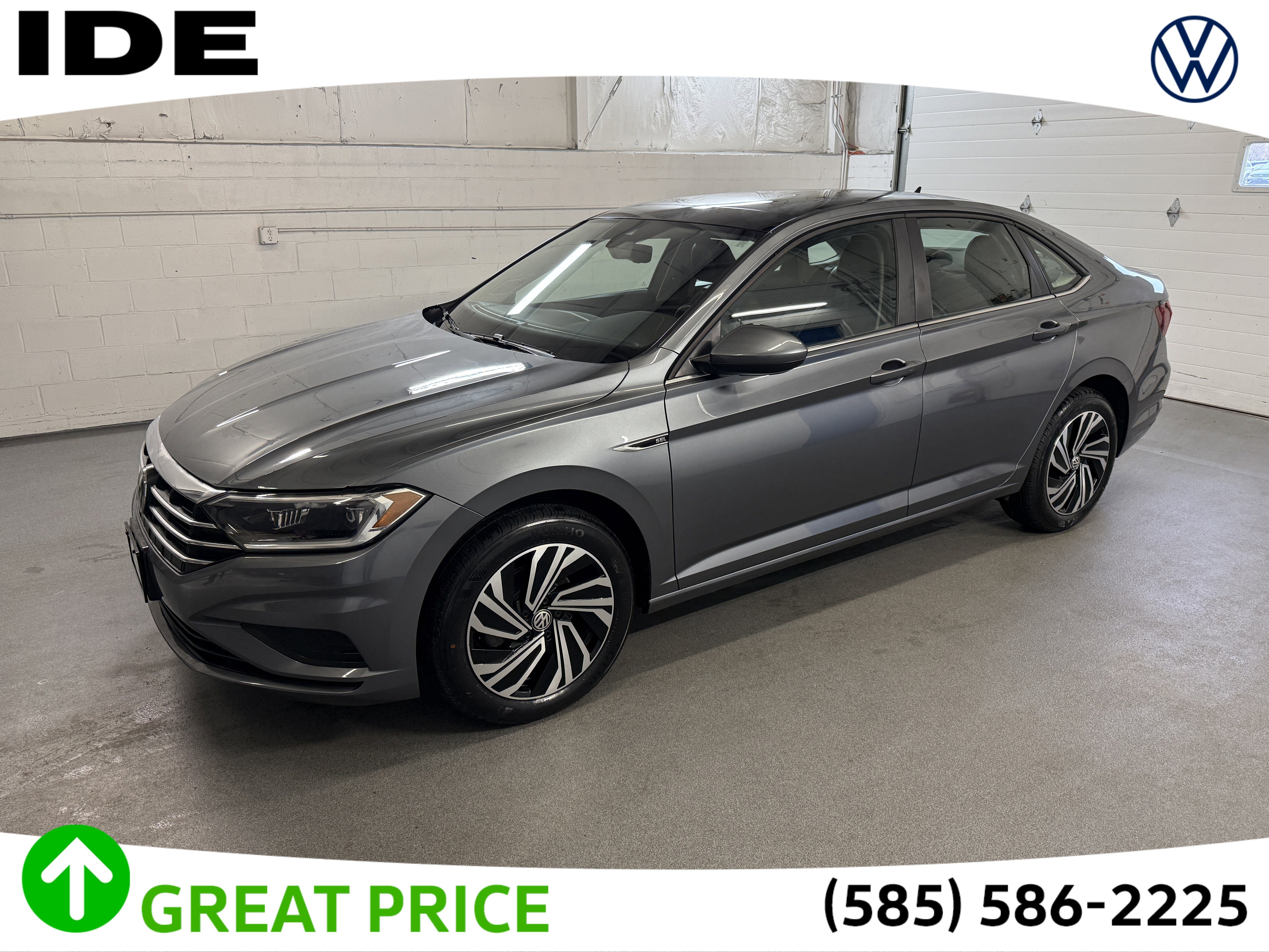 Used 2020 Platinum Gray Metallic Volkswagen SEL image 1