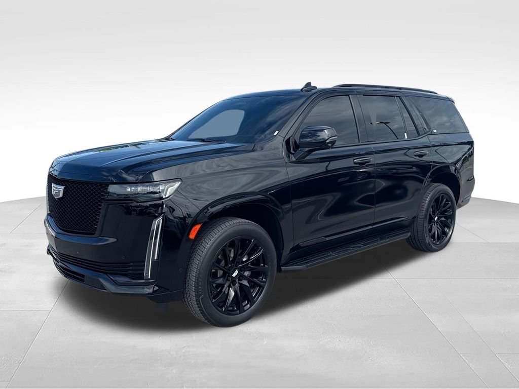 Used 2023 Black Cadillac Sport Platinum image 1