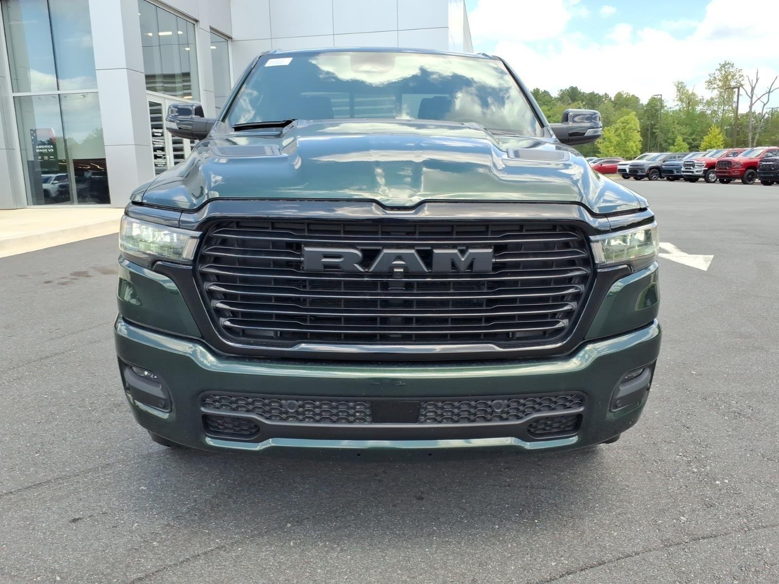 New 2026 Serrano-Green Metallic Exterior Paint RAM Laramie image 13