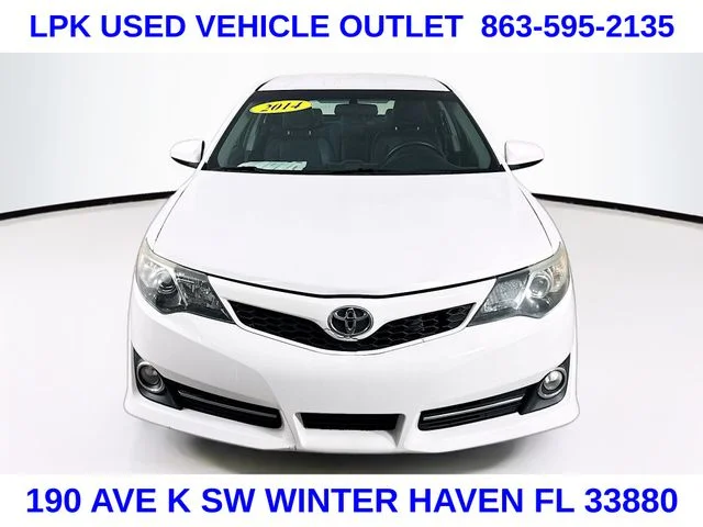 Used 2014 Toyota Camry SE with VIN 4T1BF1FK7EU355054 for sale in Winter Haven, FL