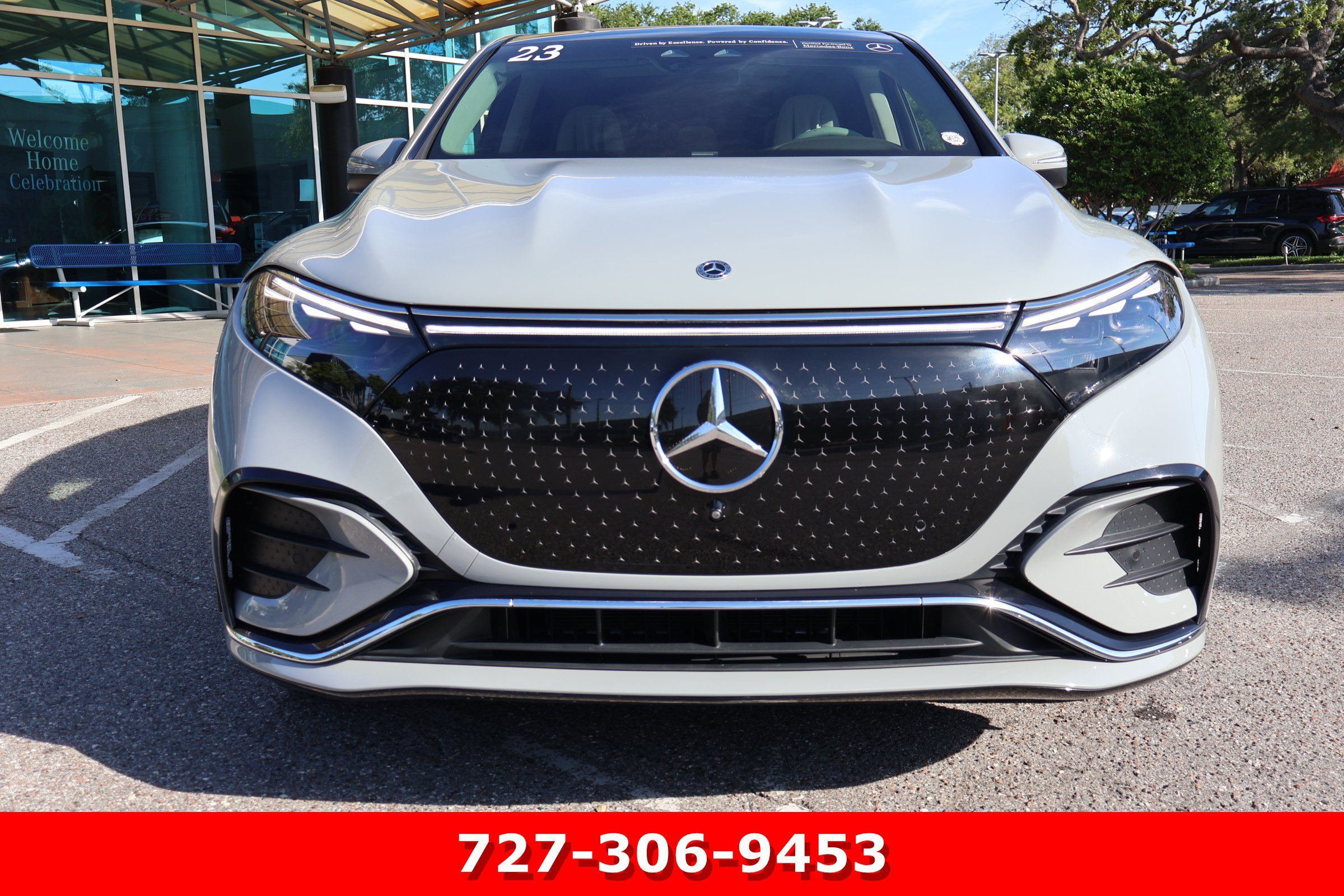 Certified Used 2023 MANUFAKTUR Alpine Gray Mercedes-Benz EQS 580 image 13