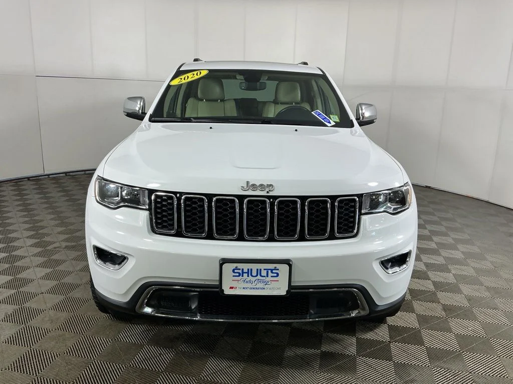 Used 2020 White Jeep Limited image 3