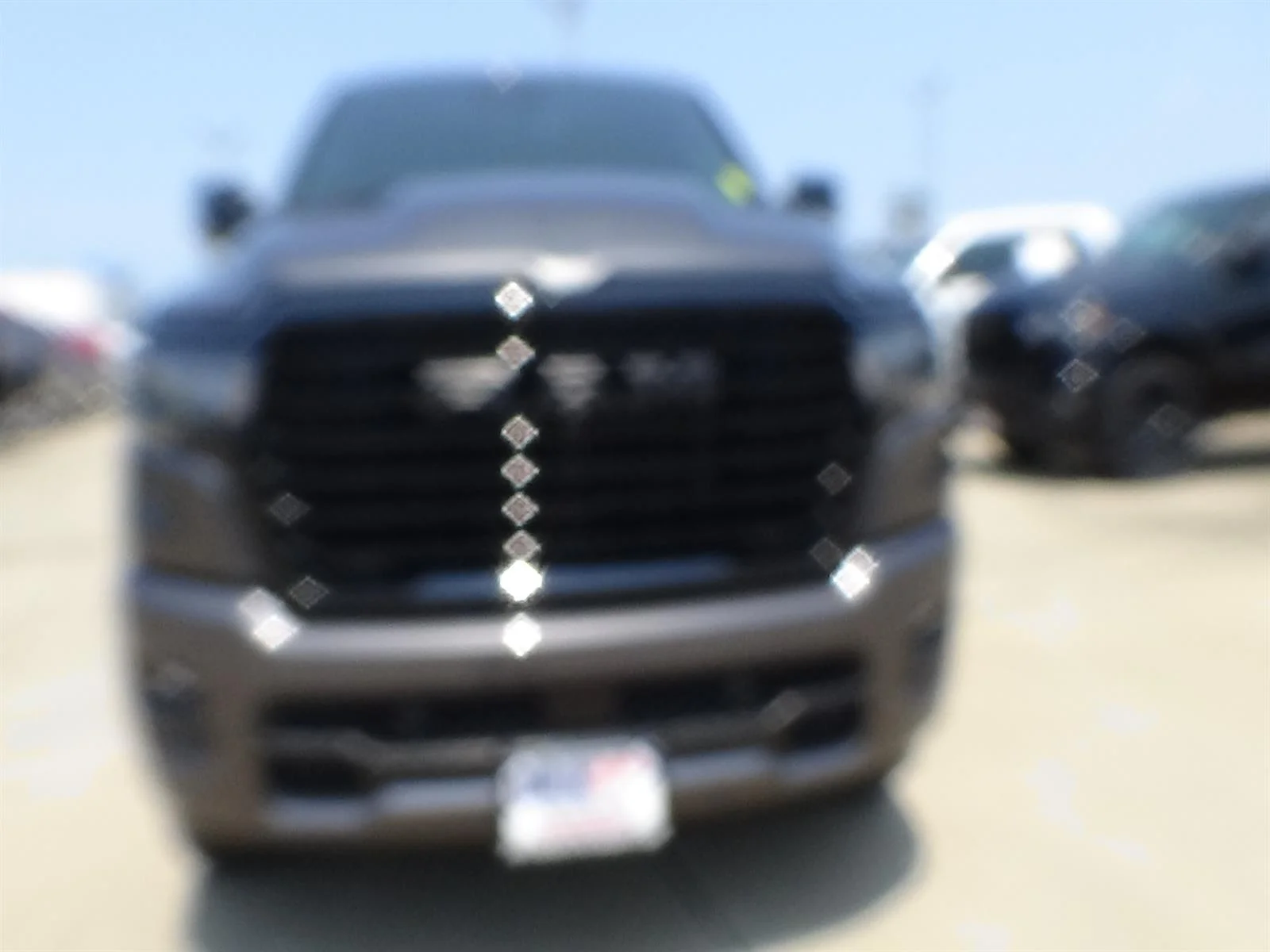 Used 2025 Granite Crystal Metallic Clear Coat (pau) RAM Laramie image 3