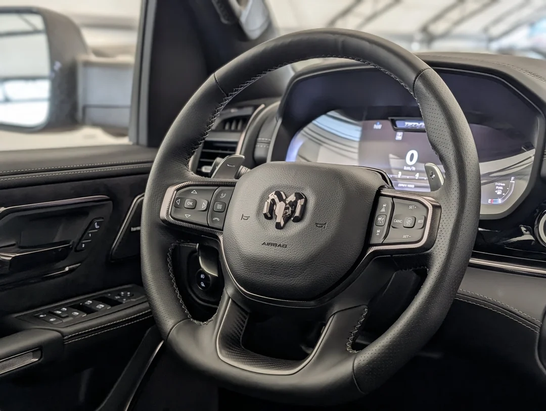 New 2026 Black RAM RHO - - 4x4 - Bilstein Shocks - Panoramic Sunroof - Leather Suede Seats & More! image 17