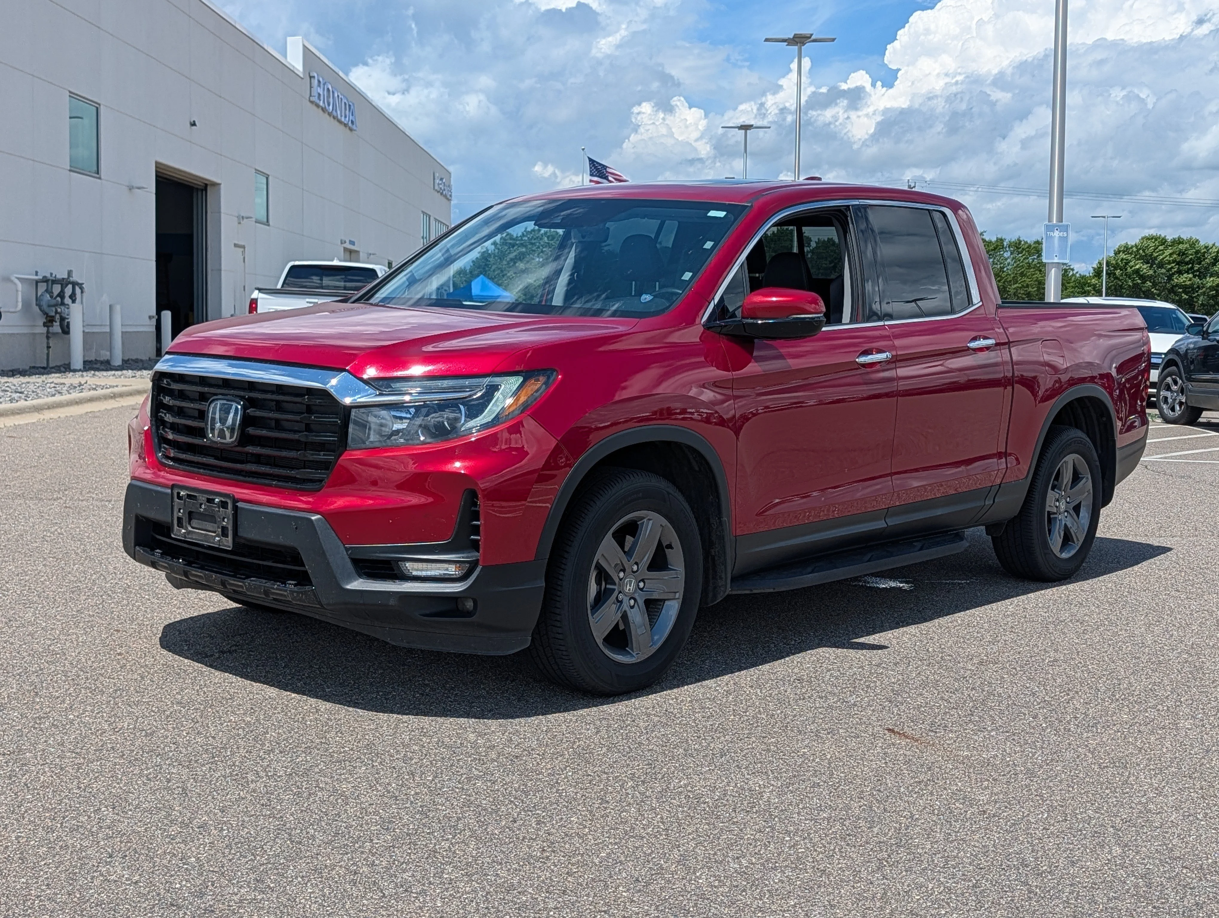 Used 2022 Honda Ridgeline RTL-E with VIN 5FPYK3F72NB017739 for sale in Waite Park, Minnesota
