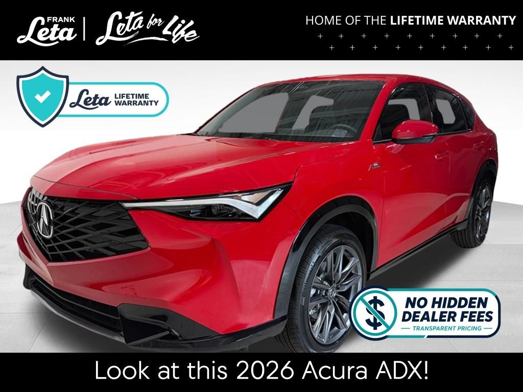 New 2026 Milano Red Acura w/A-Spec Package image 1