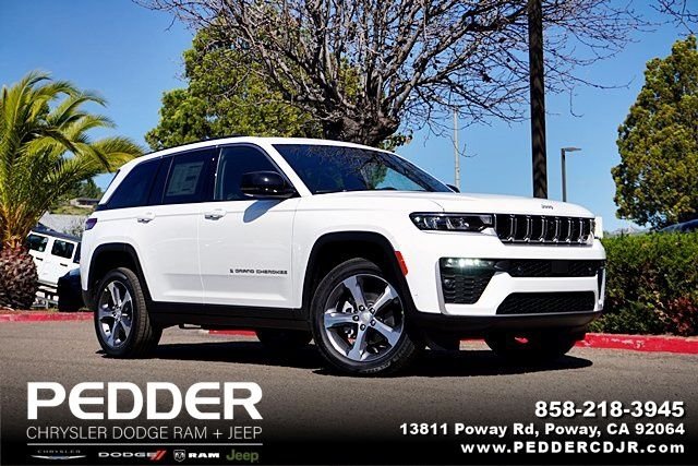 New 2026 Bright White Clear-Coat Exterior Paint Jeep Limited image 1