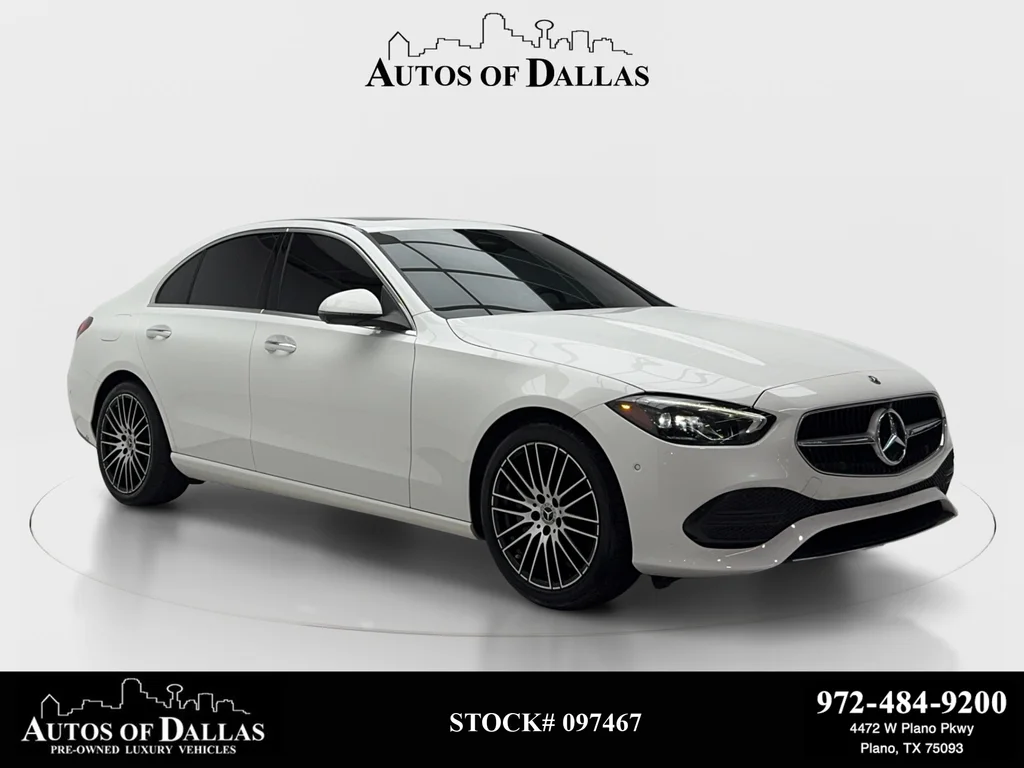 Used 2023 White Mercedes-Benz C 300 image 1