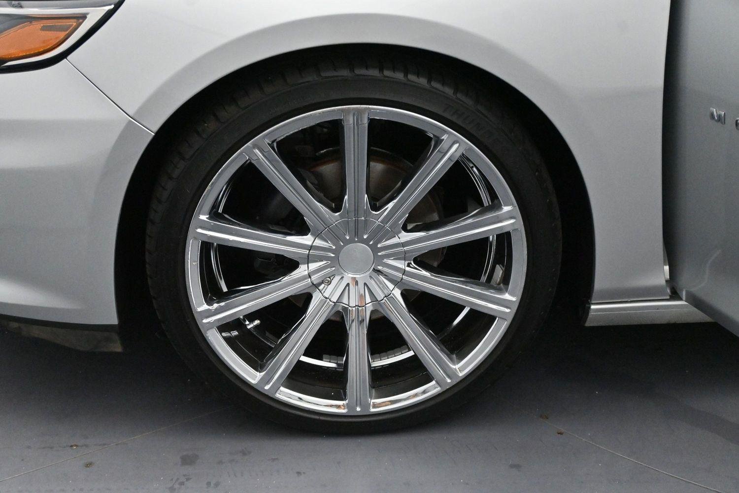 Used 2021 SILVER ICE METALLIC Chevrolet LT image 36