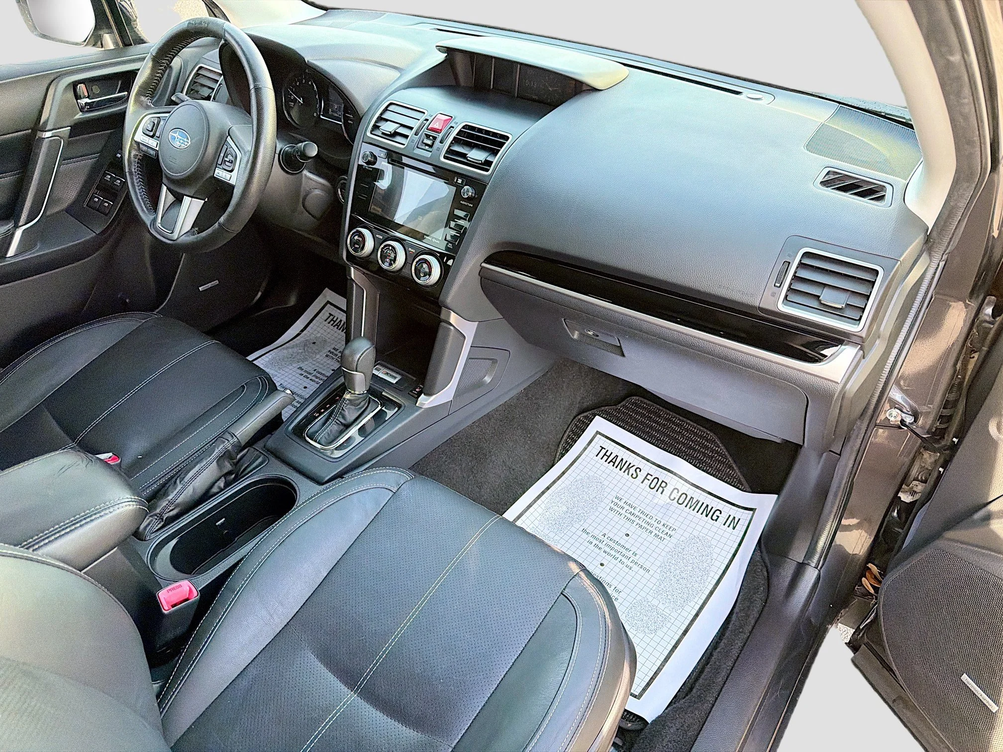 Used 2018 Dark Gray Metallic Subaru Touring image 13
