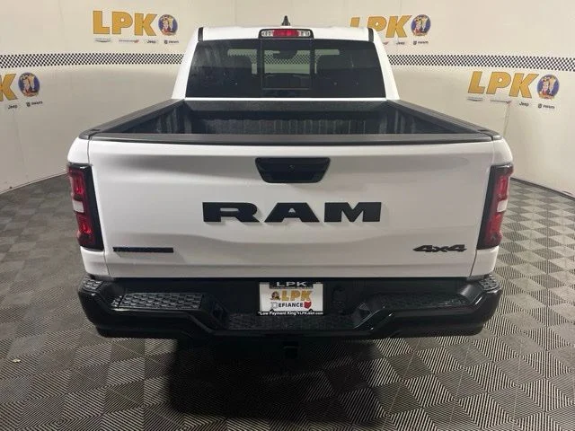 New 2026 Bright White Clear-Coat Exterior Paint RAM BIG HORN image 4