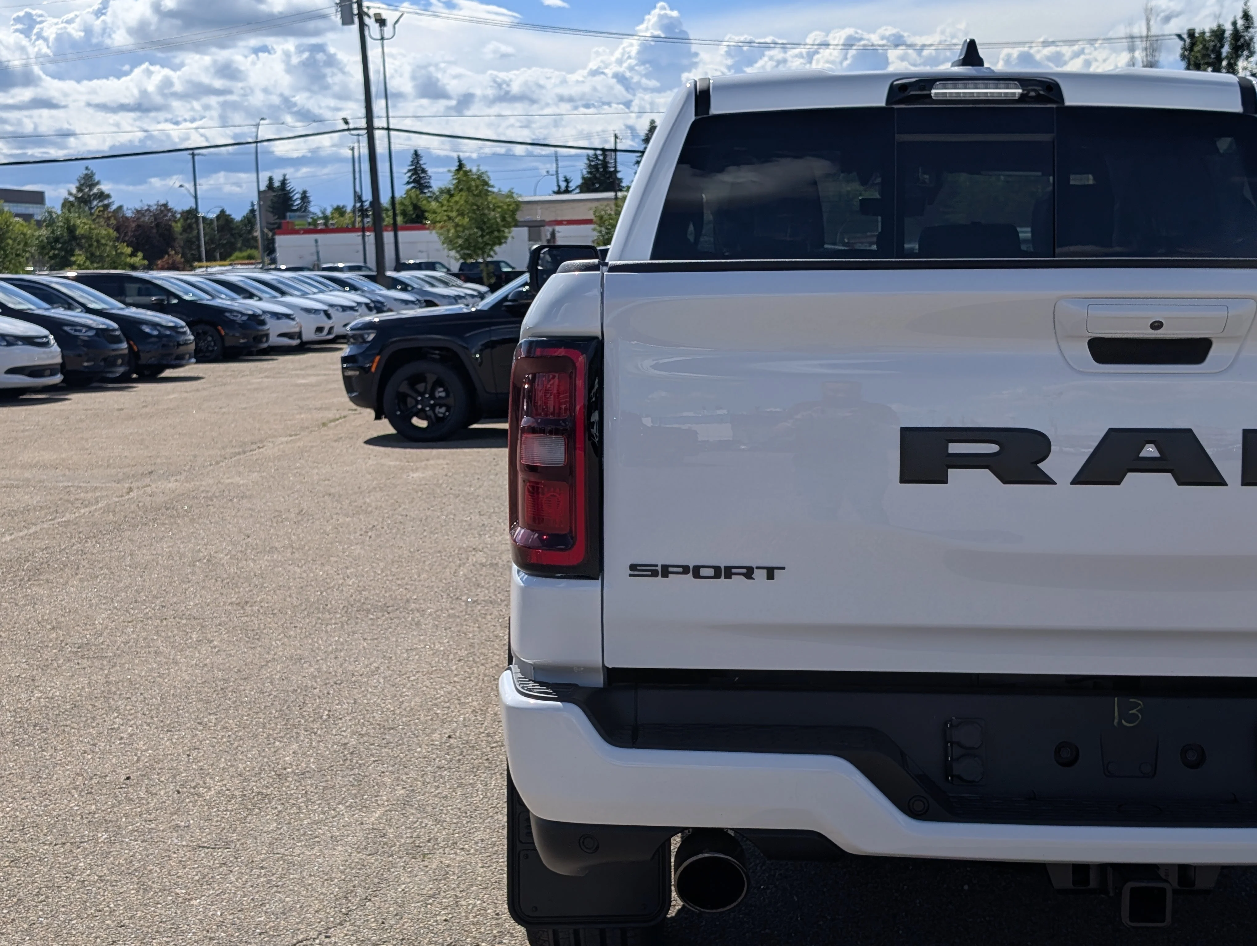 New 2026 Bright White Ram Sport image 14