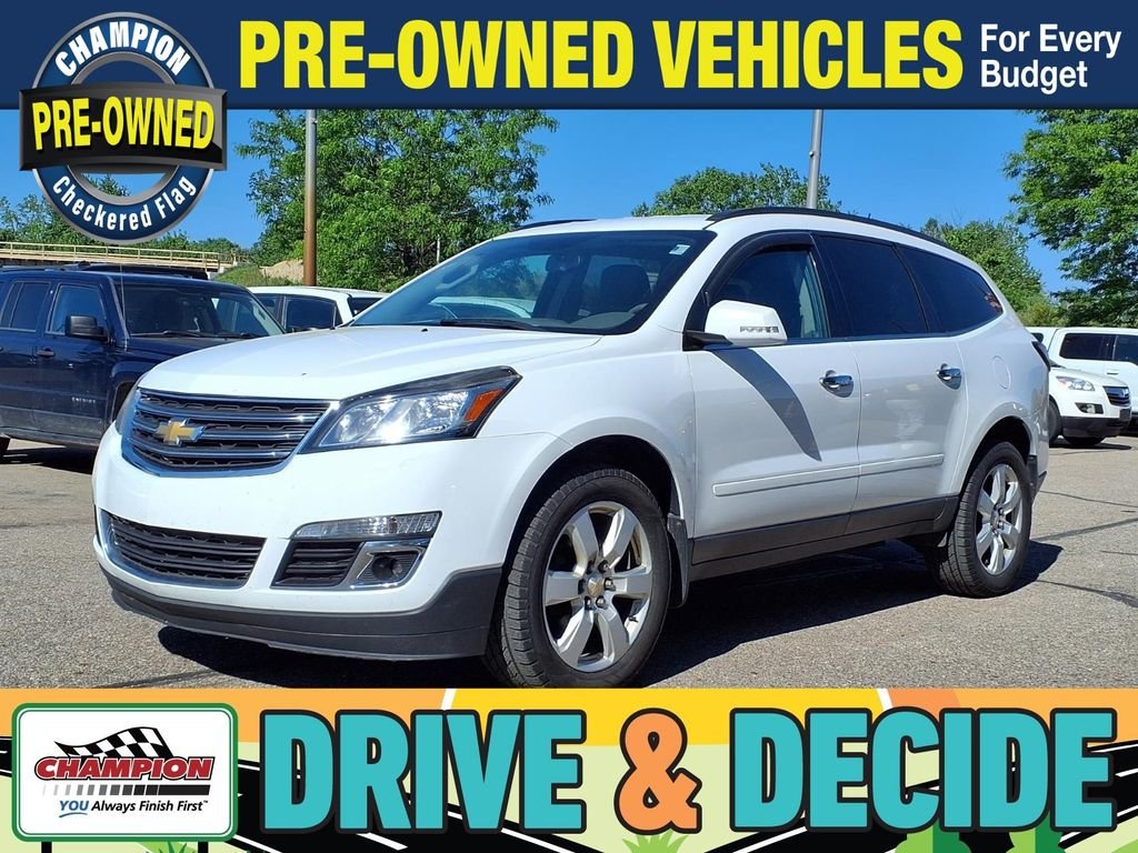 Used 2017 Chevrolet Traverse 1LT with VIN 1GNKRGKD6HJ240805 for sale in Ypsilanti, MI