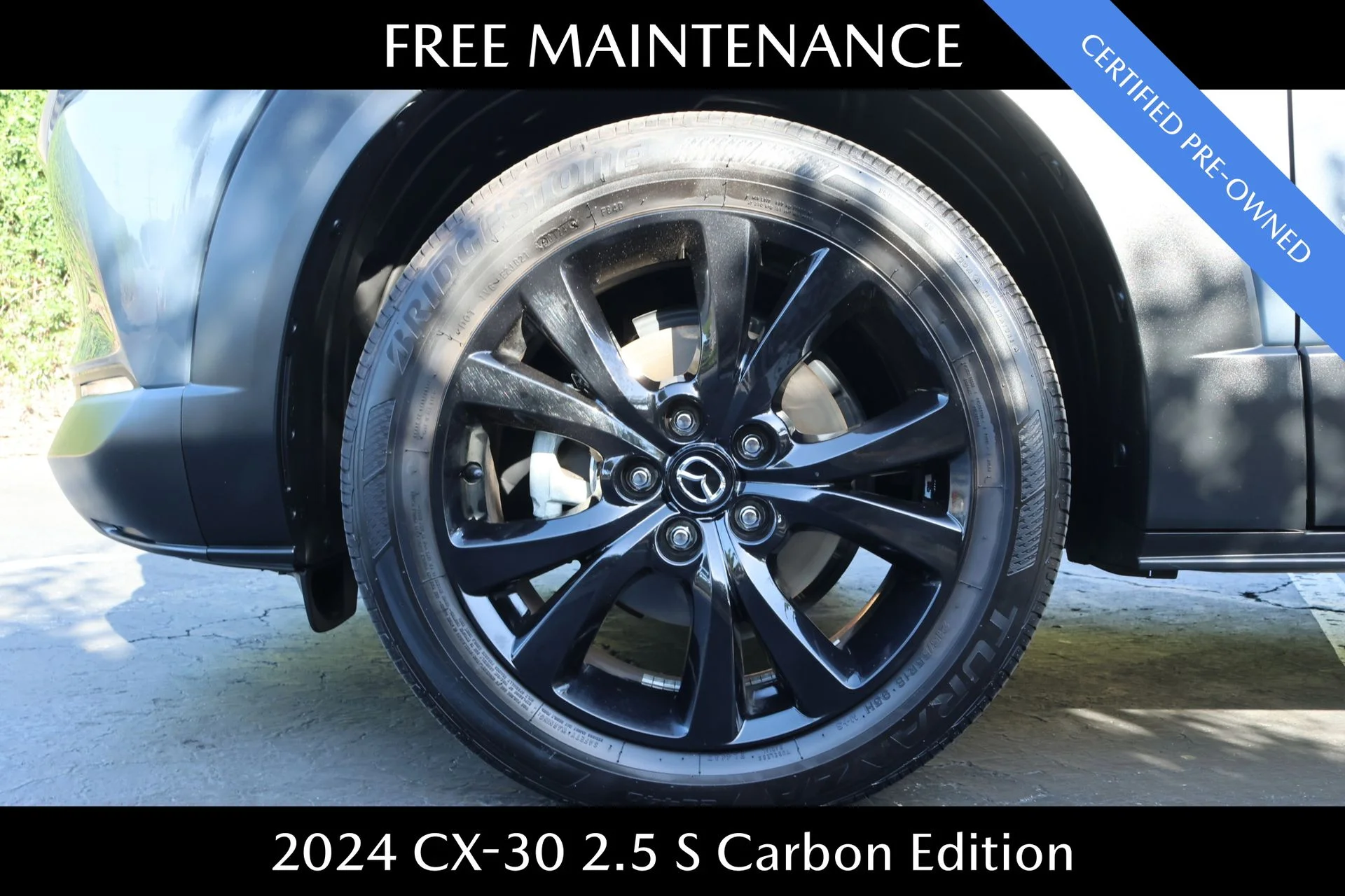 Certified Used 2024 Gray Mazda 2.5 S Carbon Edition image 5