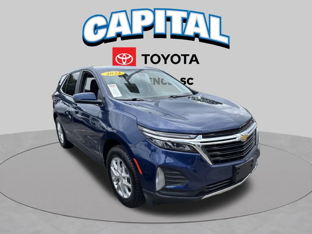 Used 2022 Blue Chevrolet LT image 1