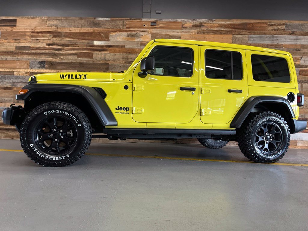 Used 2022 High Velocity Clearcoat Jeep Unlimited Willys image 51